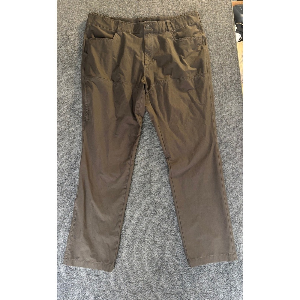 Kirkland Signature Mens Brown Trail Hiking Pants‎ 40x32 Stretch Utility Gorpcore